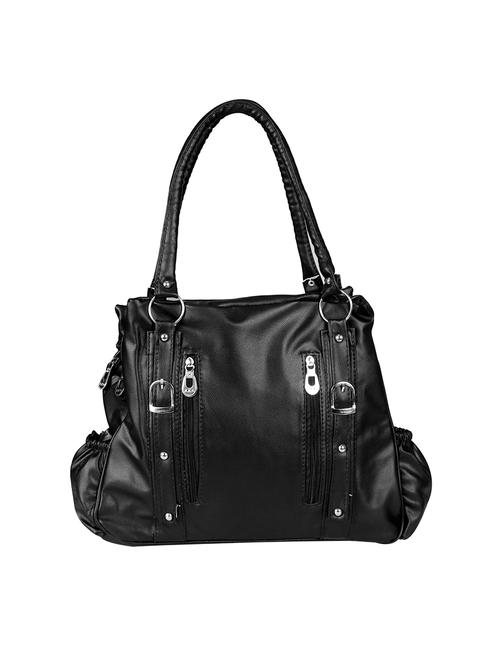 black cotton regular handbag - 14213334 - Very Small Image - 1