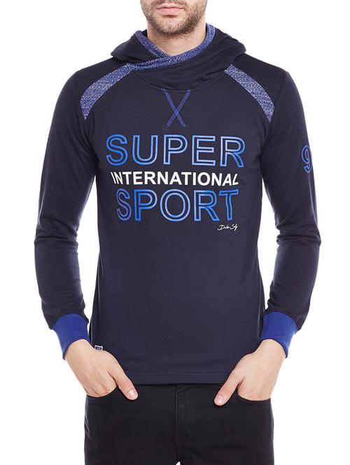 navy blue polyester t-shirt - 14215440 - Very Small Image - 1
