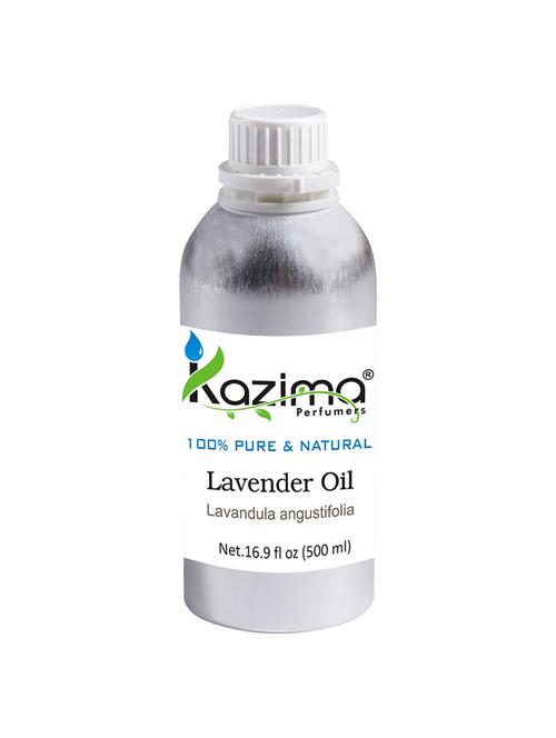 kazima lavender essential oil (500ml) 100% pure natural & undiluted for skin care & hair treatment - 14219212 - Very Small Image - 1