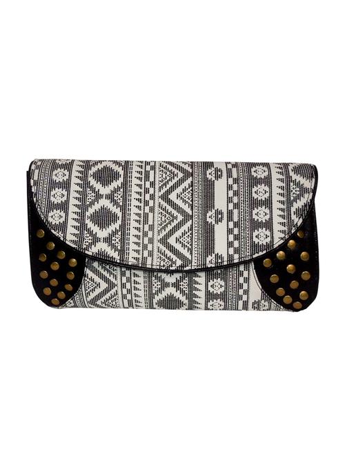 black silk ethnic clutch - 14222480 - Very Small Image - 1