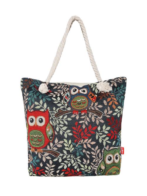multi colored canvas regular tote - 14225290 - Very Small Image - 1