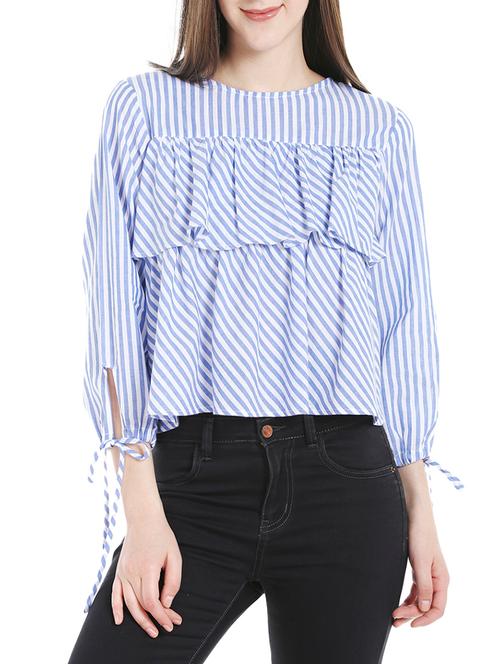 light blue cotton top - 14227297 - Very Small Image - 1
