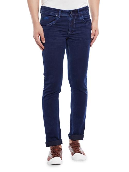 blue denim plain jeans - 14232248 - Very Small Image - 1