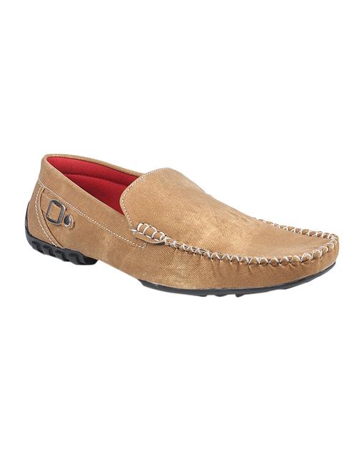 beige denim slip on loafer - 14232456 - Very Small Image - 1