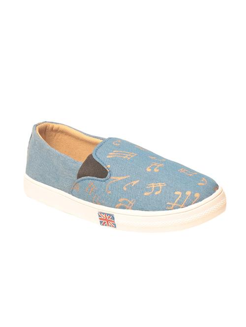 blue plimsolls casual shoe - 14233982 - Very Small Image - 1