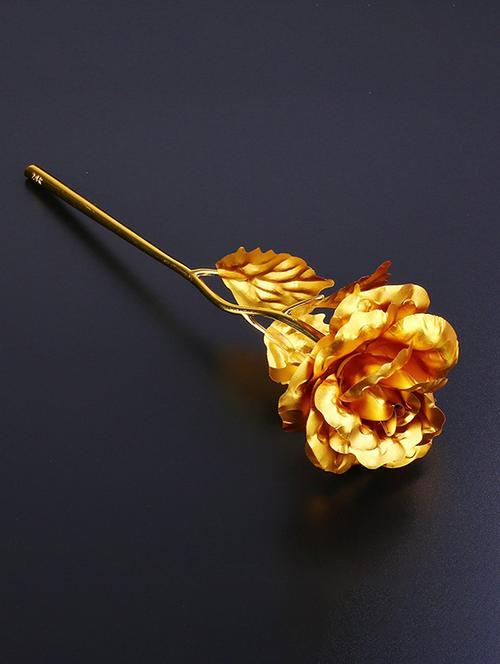 gold rose with gift box and carry bag - 14234189 - Very Small Image - 1
