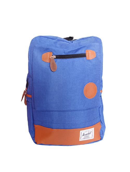 blue cotton fashion backpack - 14235184 - Very Small Image - 1