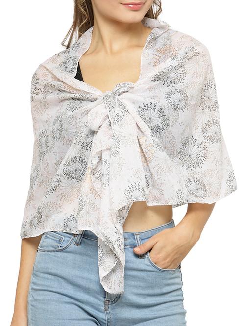 printed cotton stole - 14237347 - Very Small Image - 1