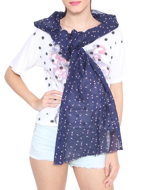 printed cotton stole - 14237354 - Very Small Image - 1