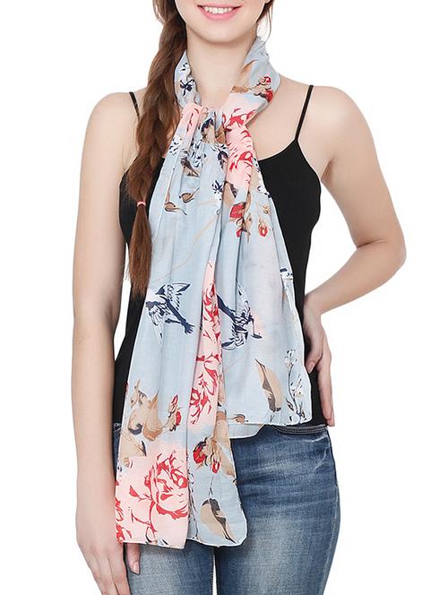 printed cotton stole - 14237357 - Very Small Image - 1