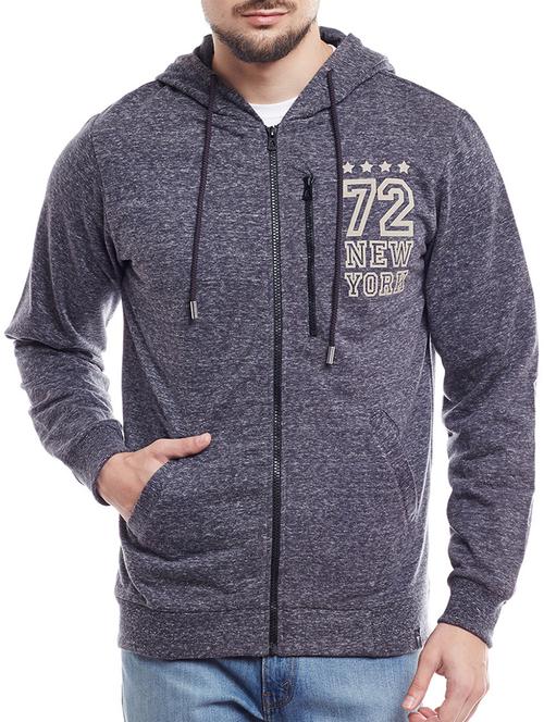 dark grey solid fleece sweatshirt - 14238643 - Very Small Image - 1