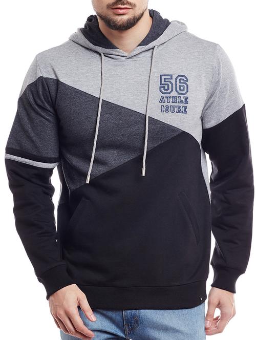 colour block fleece sweatshirt - 14238645 - Very Small Image - 1