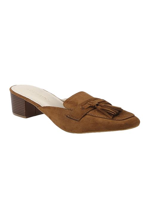 brown mules sandal - 14242465 - Very Small Image - 1