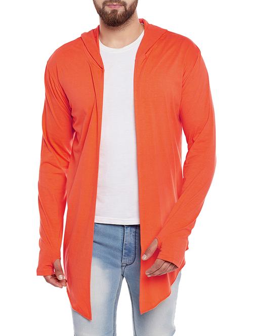 orange cotton shrug - 14242547 - Very Small Image - 1