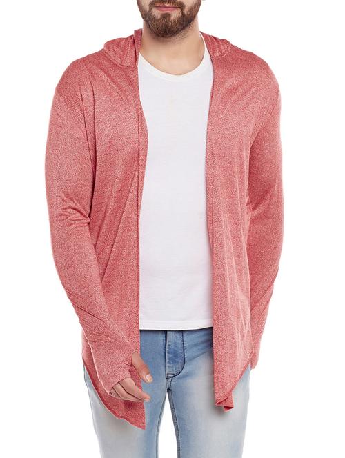red cotton shrug - 14242548 - Very Small Image - 1