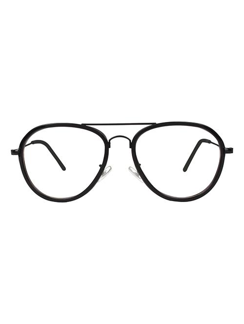zyaden black aviator unisex eyewear frame 403 - 14246752 - Very Small Image - 1