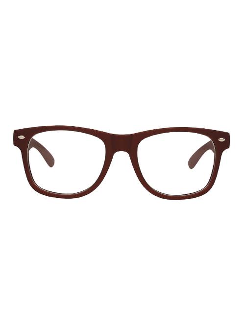 zyaden brown wayfarer unisex eyewear frame 405 - 14246754 - Very Small Image - 1