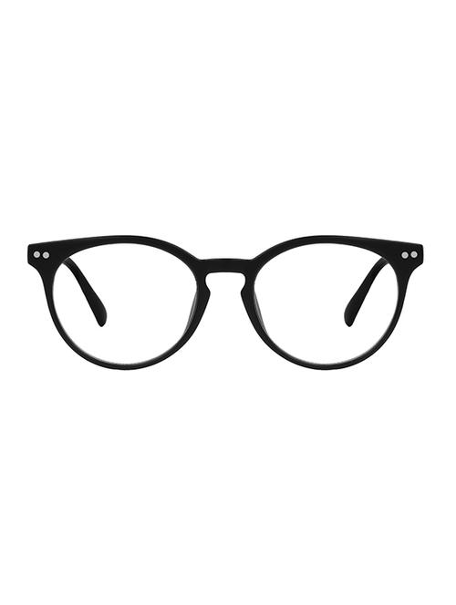zyaden black round unisex eyewear frame 415 - 14246764 - Very Small Image - 1