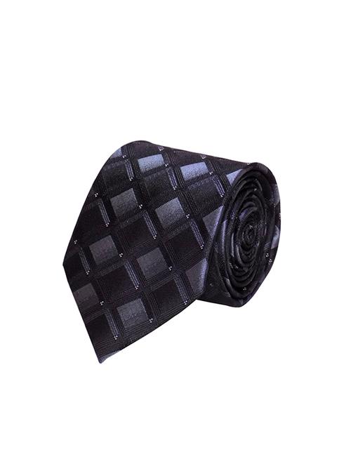 black micro fiber tie - 14248002 - Very Small Image - 1