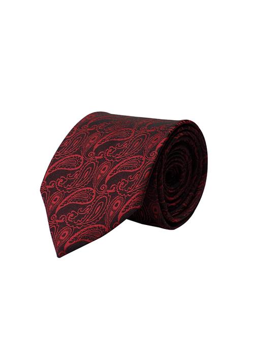 red micro fiber tie - 14248006 - Very Small Image - 1