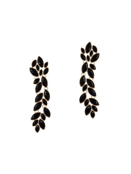 black metal drop earring - 14248621 - Very Small Image - 1