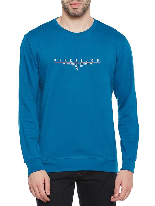 blue polyester t-shirt - 14248998 - Very Small Image - 1