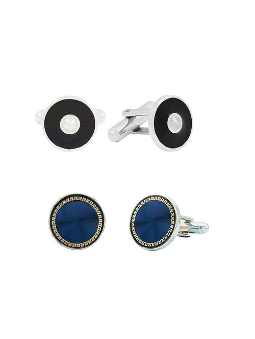 multi color metal cufflink - 14252042 - Very Small Image - 1