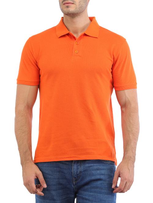 orange polo t-shirt - 14253488 - Very Small Image - 1