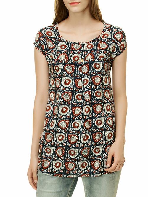 multi colored rayon top - 14256402 - Very Small Image - 1