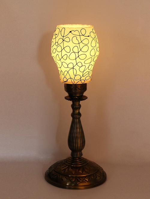 new designer table lamp with colorful decorative glass with quality stand(set of 2) - 14259155 - Very Small Image - 1
