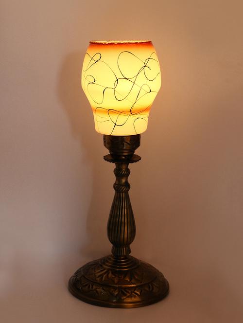 new designer table lamp with colorful decorative glass with quality stand(set of 2) - 14259156 - Very Small Image - 1