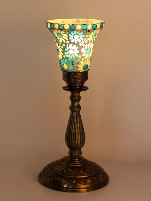 new designer table lamp with colorful decorative glass with quality stand(set of 2) - 14259168 - Very Small Image - 1