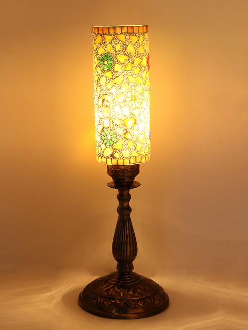 new designer table lamp with colorful decorative glass with quality stand(set of 2) - 14259176 - Very Small Image - 1