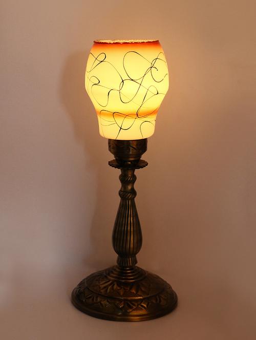 new designer table lamp with colorful decorative glass with quality stand(set of 4)
- 14259199 - Very Small Image - 1