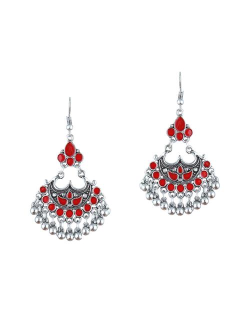 multi colored brass drop earrings - 14260047 - Very Small Image - 1