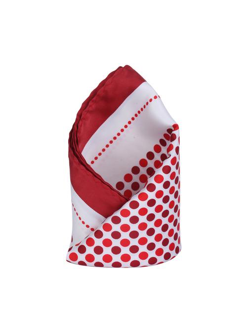 white polyester pocketsquare - 14264727 - Very Small Image - 1