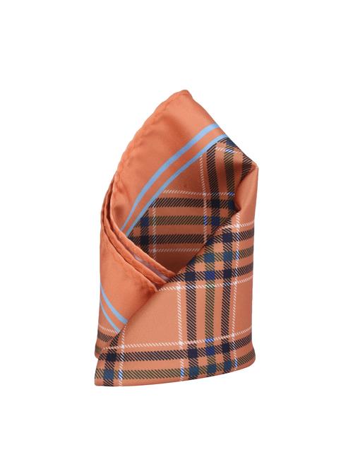 orange polyester pocketsquare - 14264748 - Very Small Image - 1