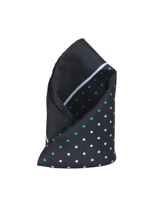 black polyester pocketsquare - 14264749 - Very Small Image - 1