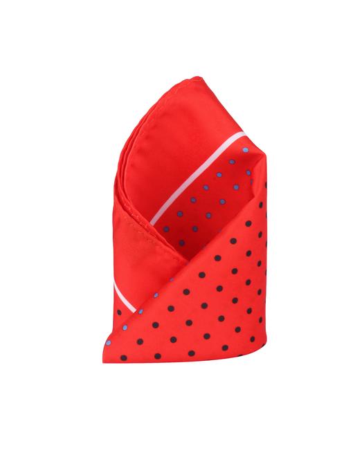 red polyester pocketsquare - 14264757 - Very Small Image - 1