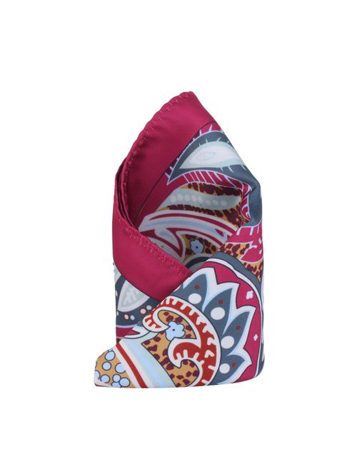pink polyester pocketsquare - 14264766 - Very Small Image - 1