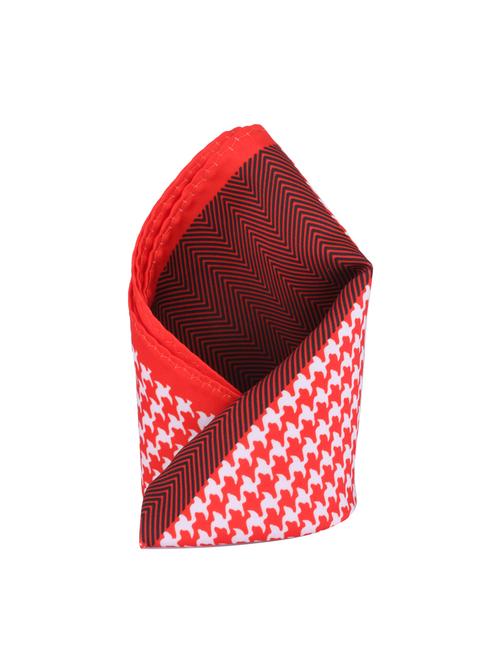 red polyester pocketsquare - 14264781 - Very Small Image - 1
