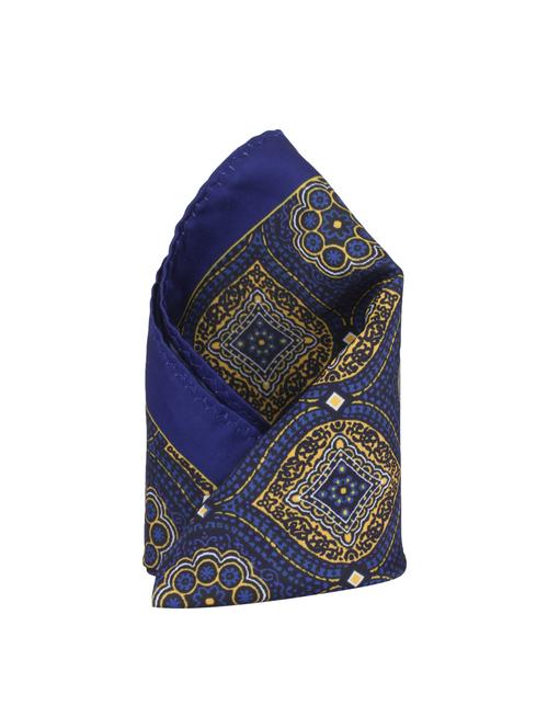 blue polyester pocketsquare - 14264795 - Very Small Image - 1
