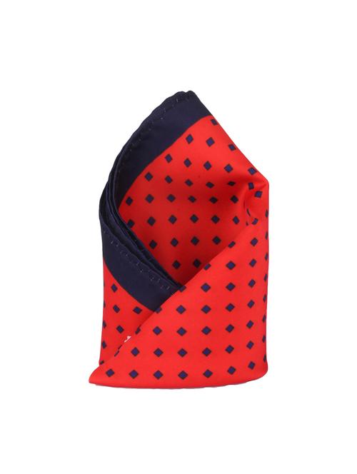 red polyester pocketsquare - 14264812 - Very Small Image - 1