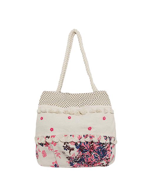 white canvas regular tote - 14265060 - Very Small Image - 1