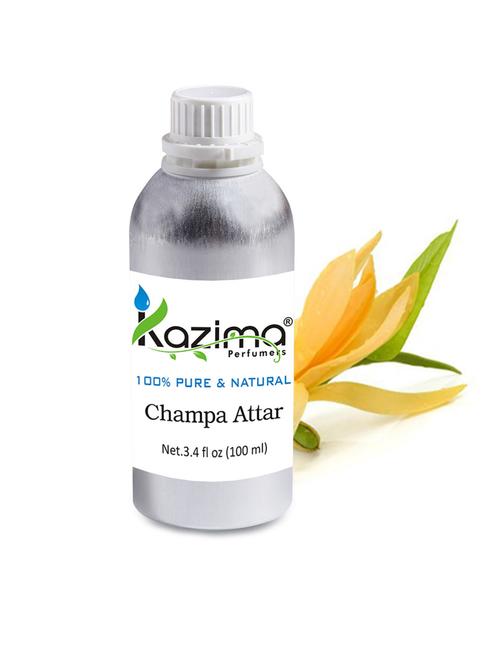 champa attar perfume for unisex (100 ml) - pure natural undiluted (non-alcoholic) - 14265395 - Very Small Image - 1