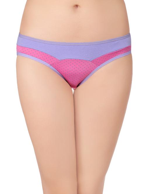 pink polyamide bikini panty - 14267441 - Very Small Image - 1