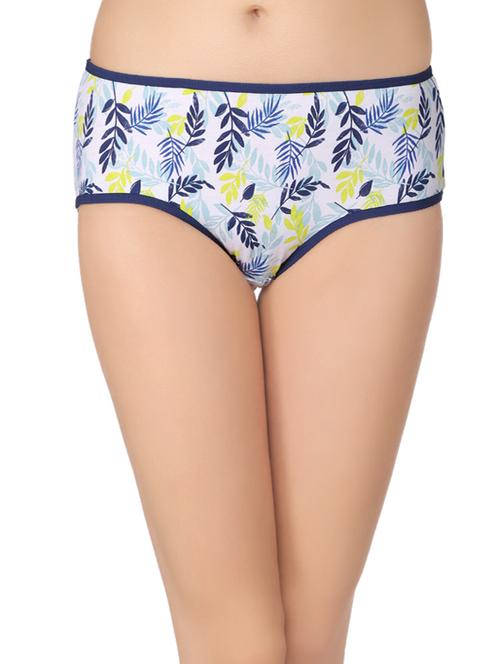 blue cotton blend hipster panty - 14267473 - Very Small Image - 1