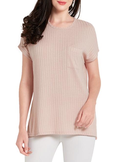 ribbed patch pocket detail top - 14267804 - Very Small Image - 1