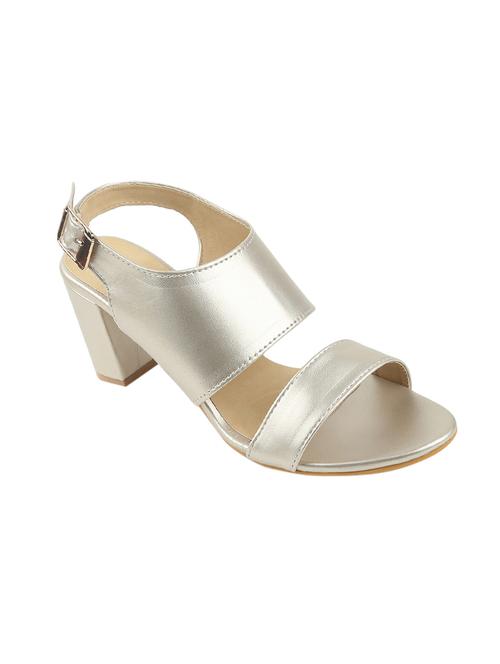 silver back strap sandal - 14268584 - Very Small Image - 1