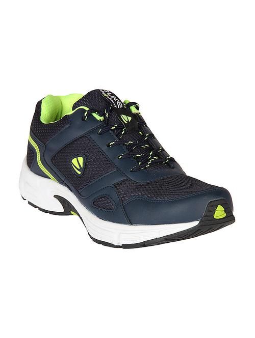 navy mesh lace up sport shoe - 14268725 - Very Small Image - 1